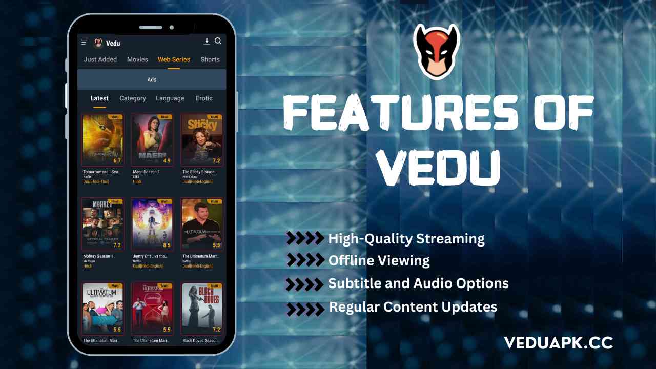 Features of Vedu